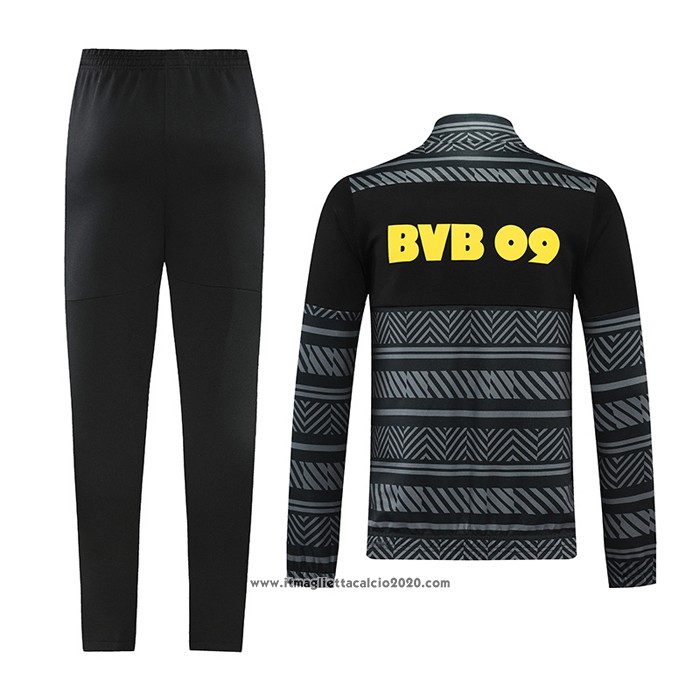 Tuta da Track Giacca Borussia Dortmund 2022 2023 Grigio